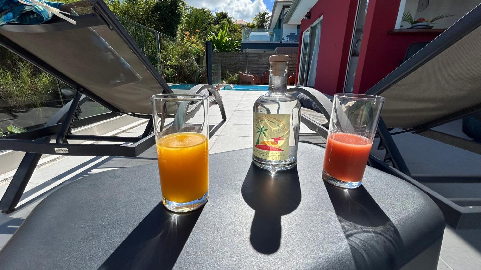 La Villa Jalna Grenadine Deux Chambres Et Piscine Privee Ле Троа-Илет Екстериор снимка